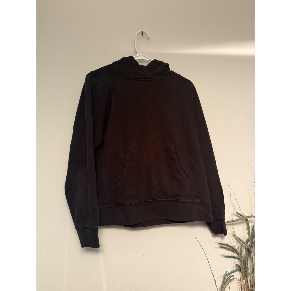 Lululemon Pullover Hoodie Black Size 8 Kangaroo Pocket